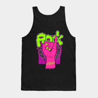 Fingers rock pinky Swear Tank Top